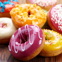 Assortment of donuts on a table
