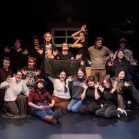 University of Washington Drama students on stage
