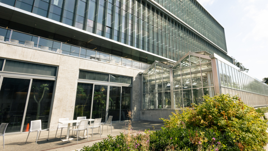 UW Biology Greenhouse exterior