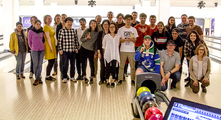 Students Bowling