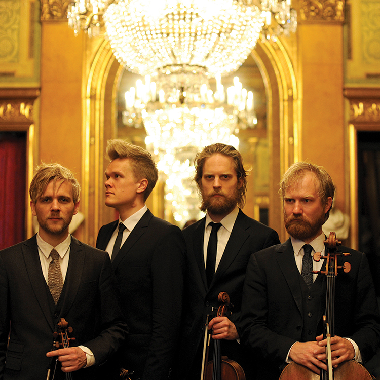 Danish String Quartet. Photo by Caroline Bittencourt.