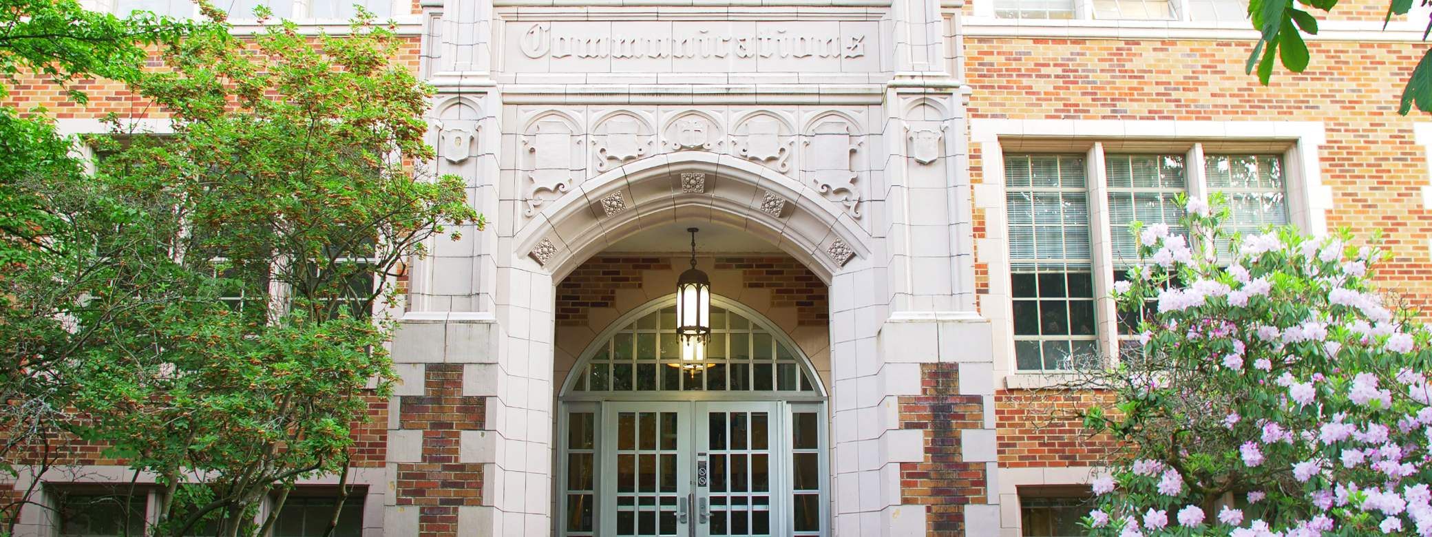 Doorway to campus building