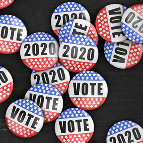 Election 2020 buttons