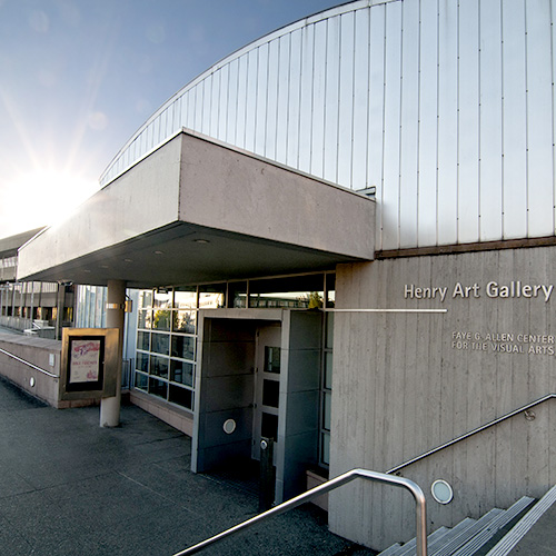 Entrance to the UW's Henry Art Gallery