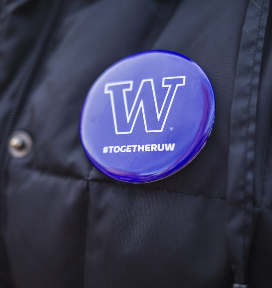 Together UW button common good