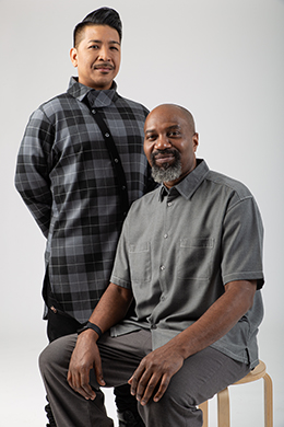 Ronald Brown and Arcell Cabuag, EVIDENCE dance company