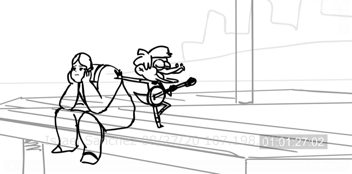 still shot from from animation storyboard