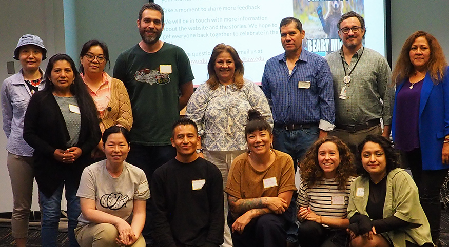 Group photo of Translationships workshop participants.