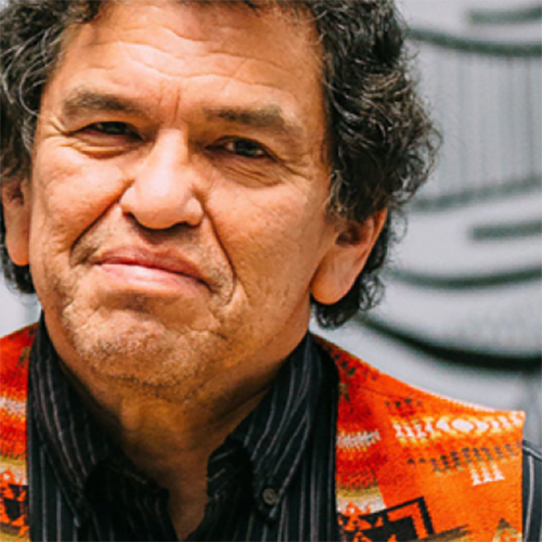 Photo of storyteller Roger Fernandes