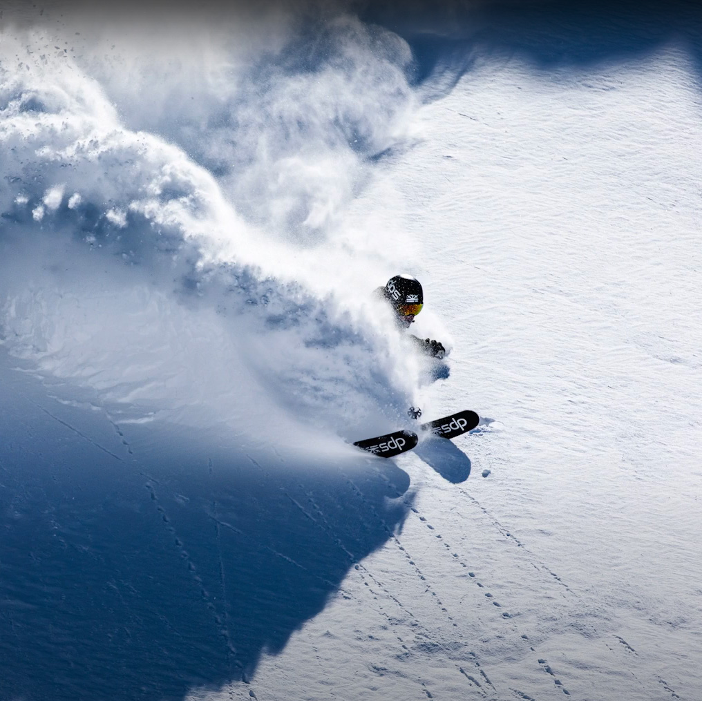 Still photo of downhill skier