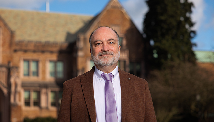 Portrait photo of UW Professor Richard Wright