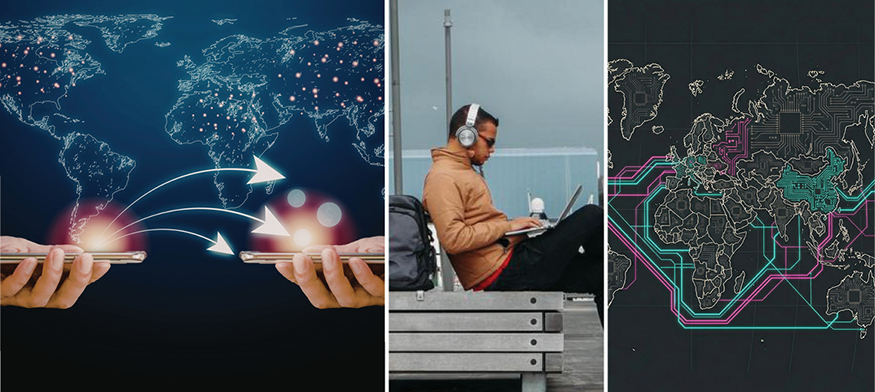 Montage of images related to Cool Courses