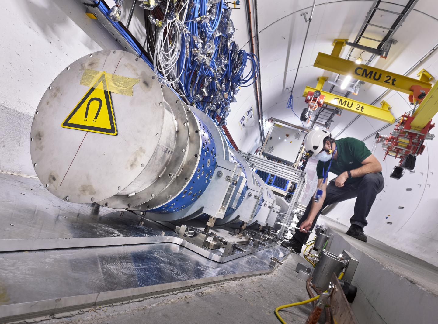 Team detects first neutrinos made by particle collider