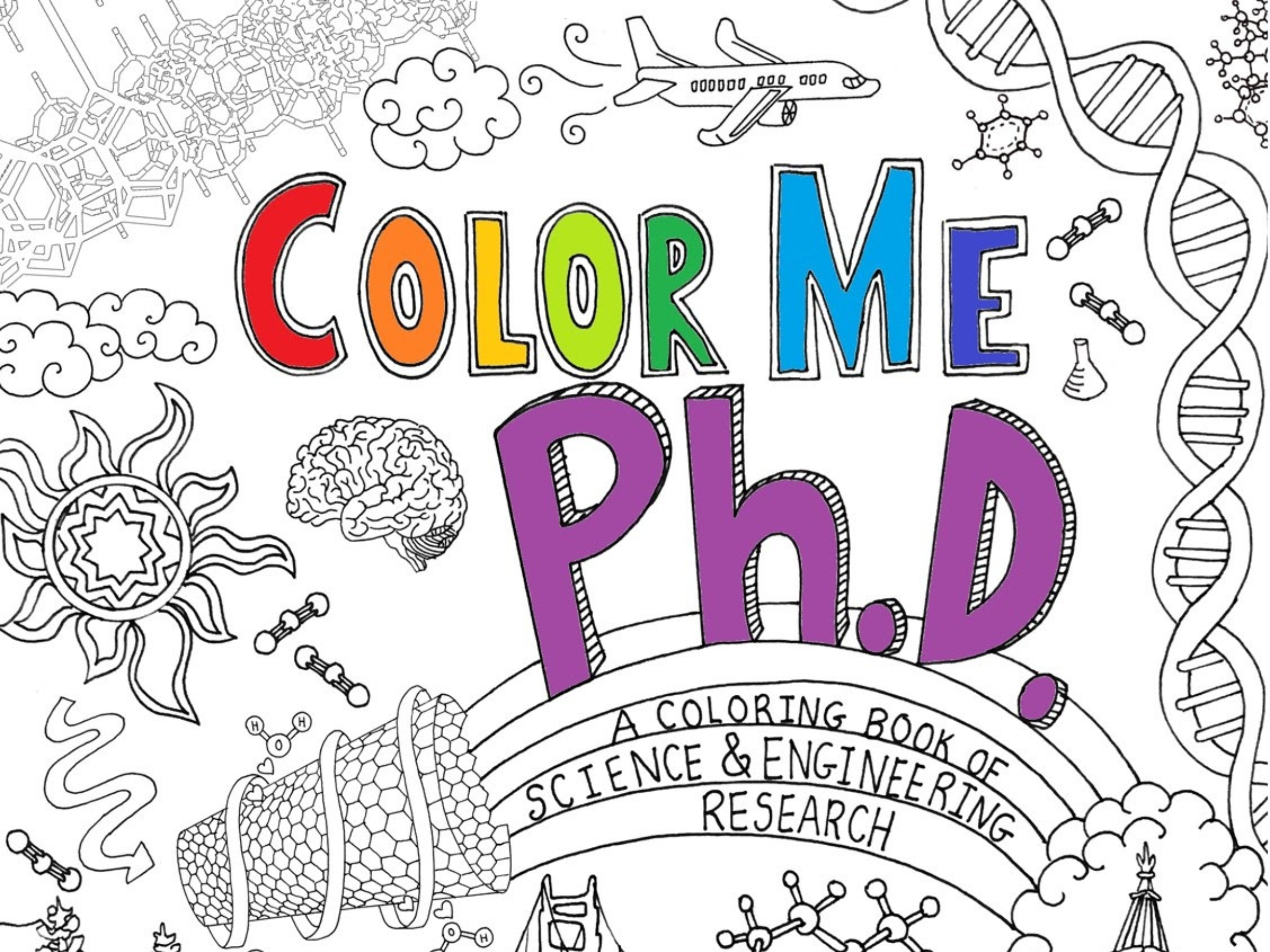 Cells, microscopes and scientists: Chemistry professorâs coloring book makes science accessible